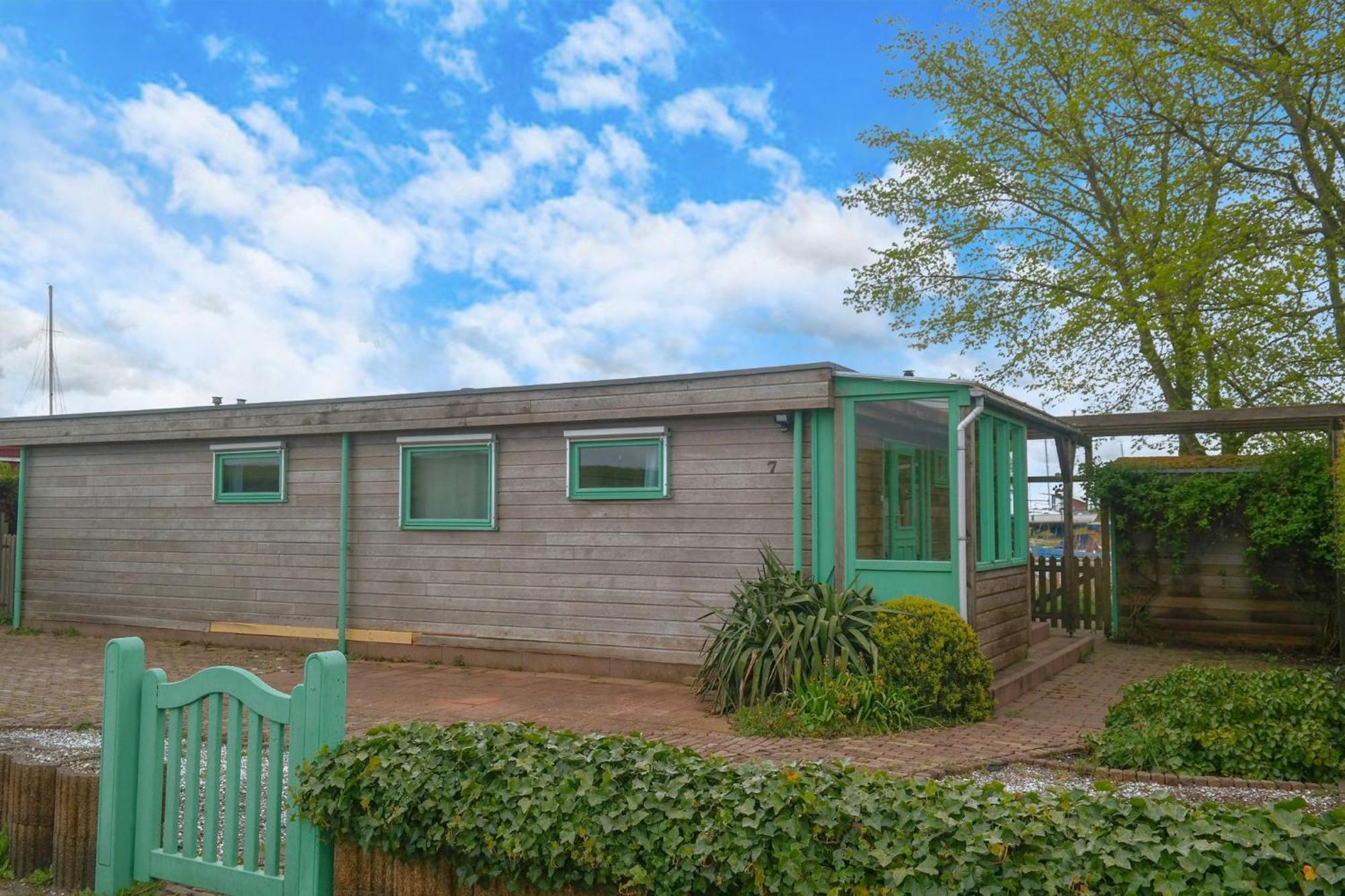 4 Pers Holiday Home Hilla With Winter Garden In Front Of The Dike Directly On The Lauwersmeer Anjum 外观 照片