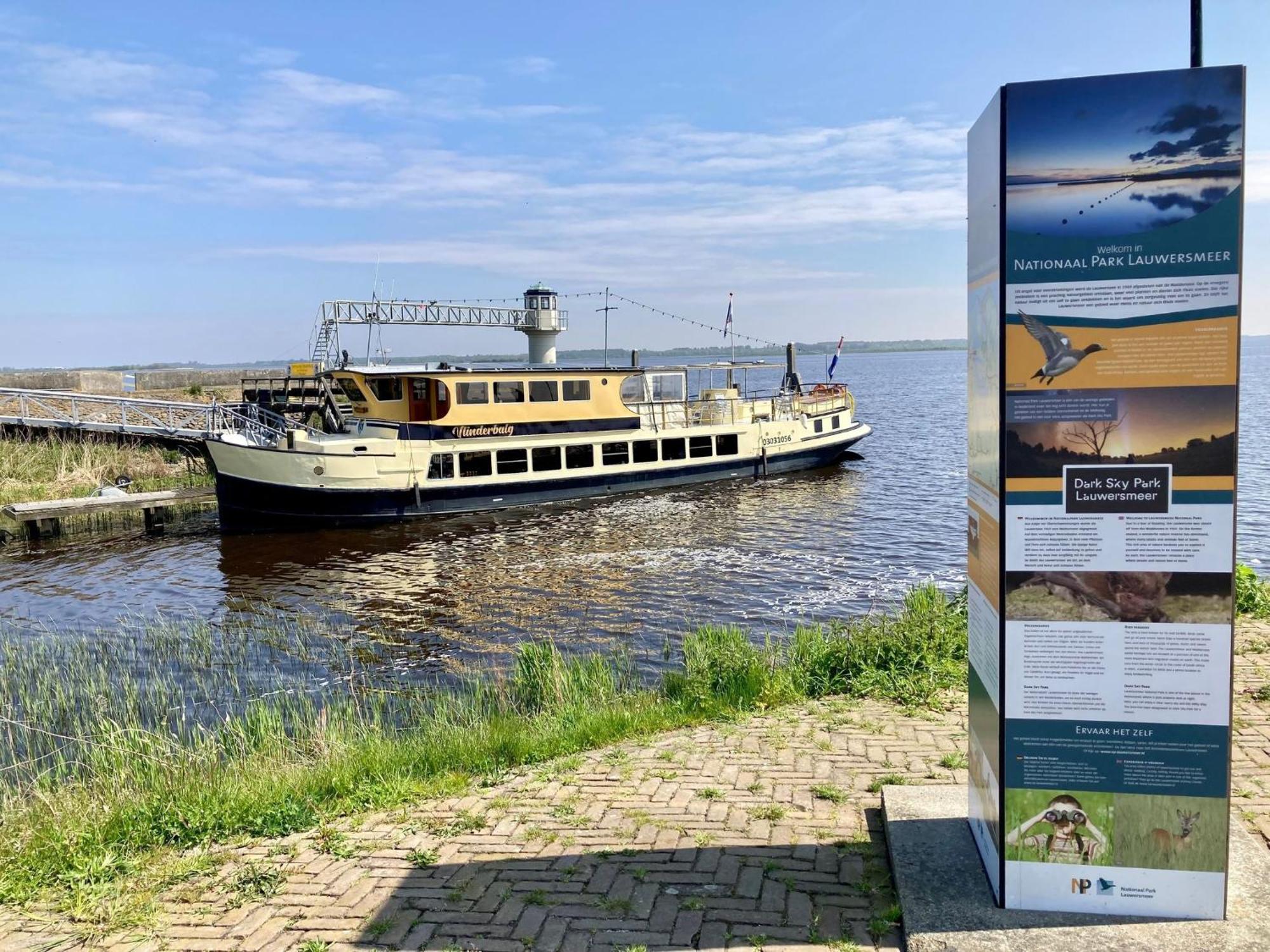 4 Pers Holiday Home Hilla With Winter Garden In Front Of The Dike Directly On The Lauwersmeer Anjum 外观 照片