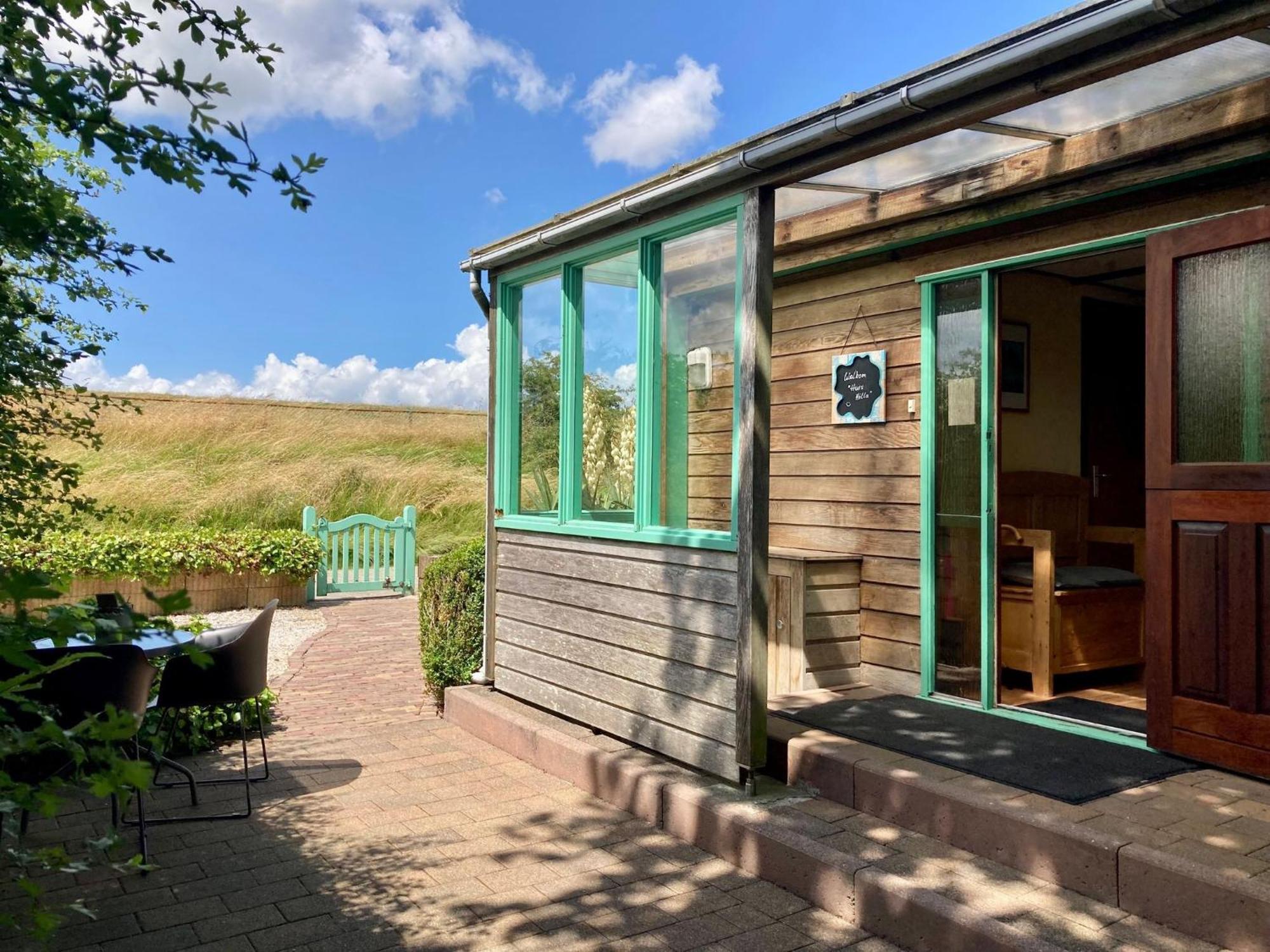 4 Pers Holiday Home Hilla With Winter Garden In Front Of The Dike Directly On The Lauwersmeer Anjum 外观 照片