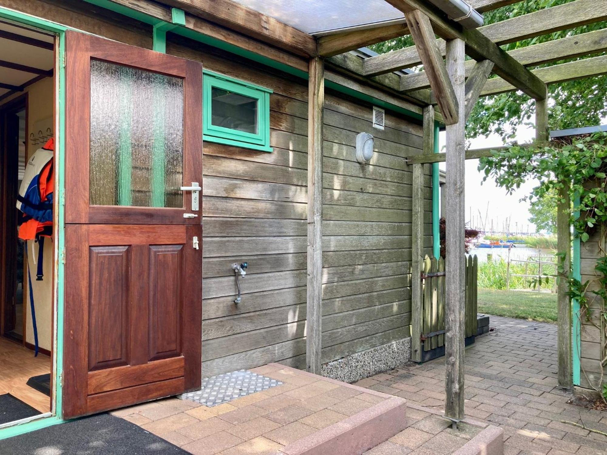 4 Pers Holiday Home Hilla With Winter Garden In Front Of The Dike Directly On The Lauwersmeer Anjum 外观 照片